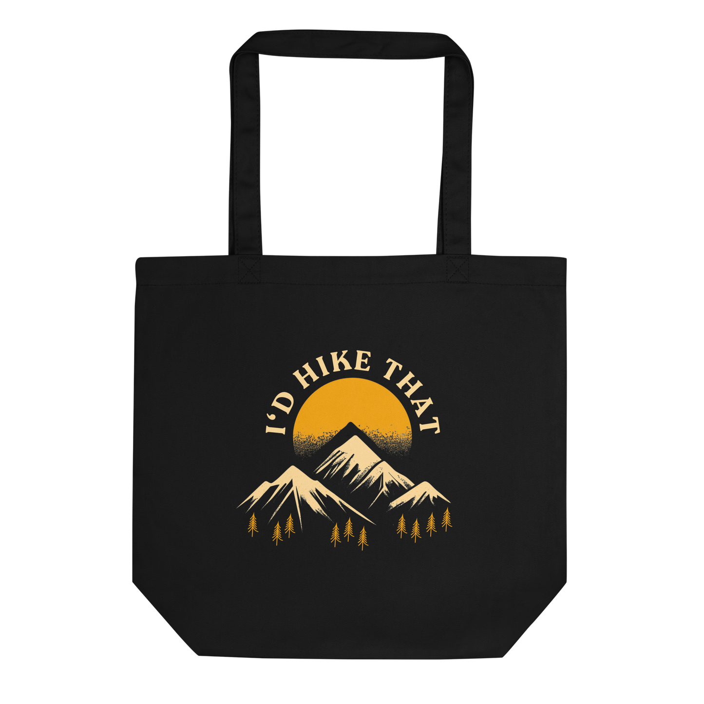 I‘D HIKE THAT - Eco Tote Bag | Black