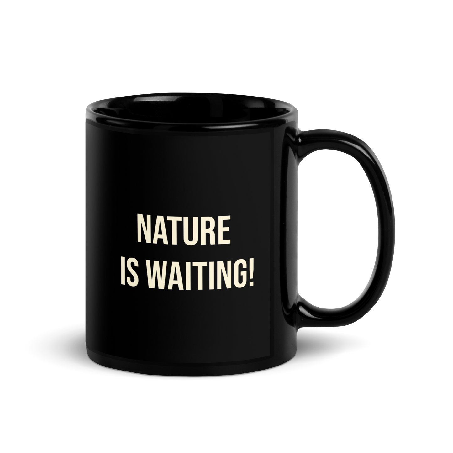 Wild & Free - Ceramic Mug | Black