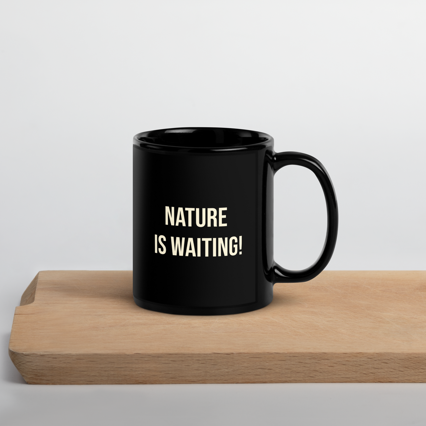 Wild & Free - Ceramic Mug | Black