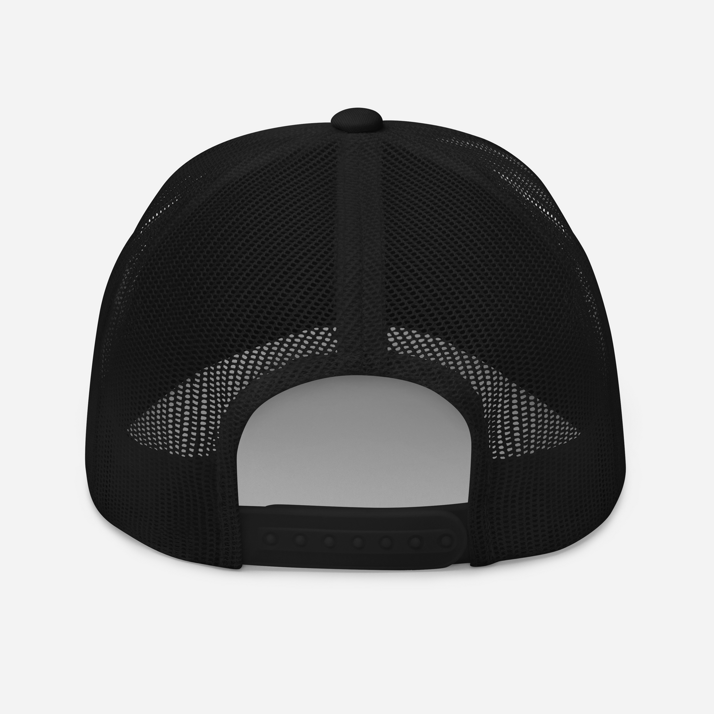 Wander Crew Trucker Cap - Embroidered | Black