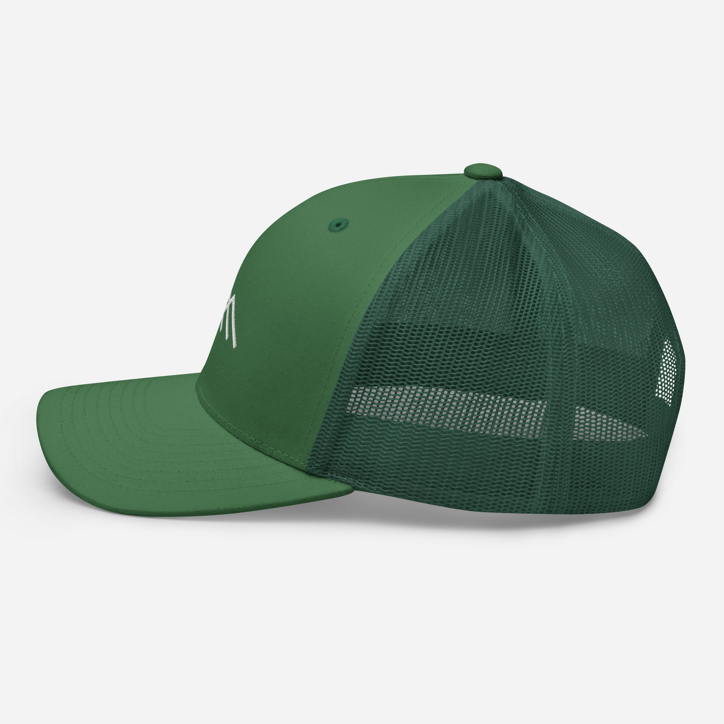 Wander Crew Trucker Cap - Embroidered | Green