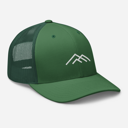 Wander Crew Trucker Cap - Embroidered | Green