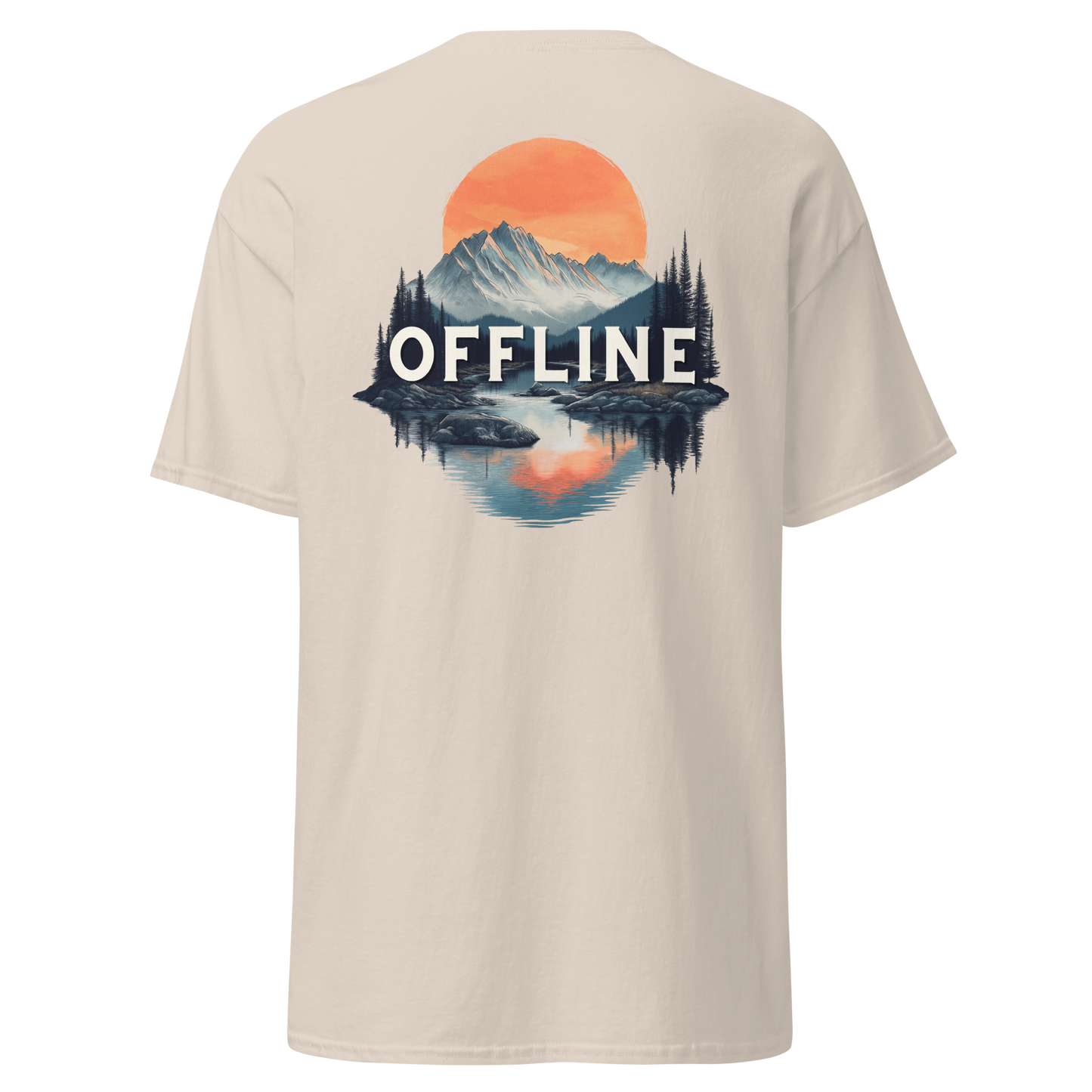 OFFLINE Back - Unisex T-Shirt | Nature