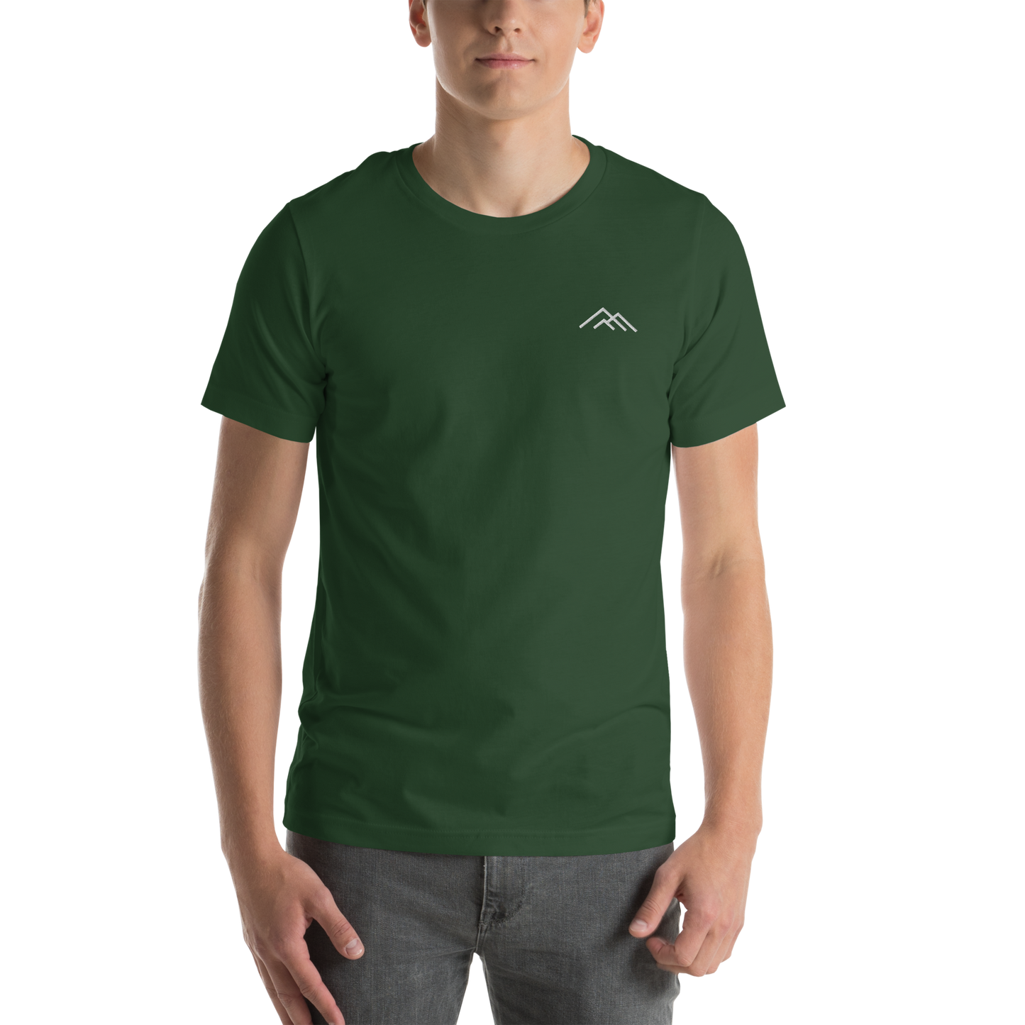 Wander Crew Unisex T-Shirt - Embroidered | Forest