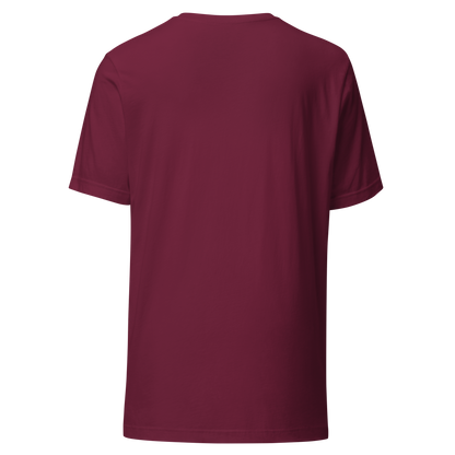 Wander Crew Unisex T-Shirt - Embroidered | Maroon