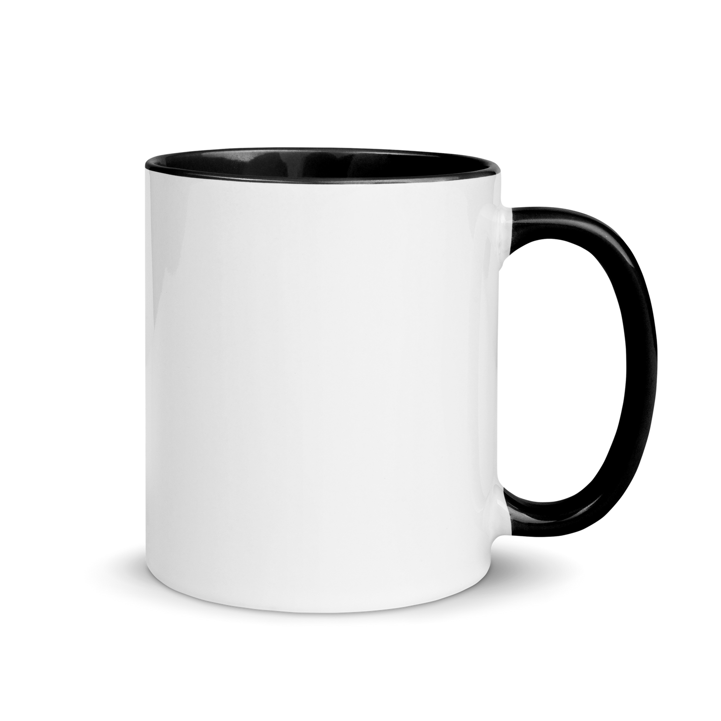 Mountain Silhouette Ceramic Mug | Black